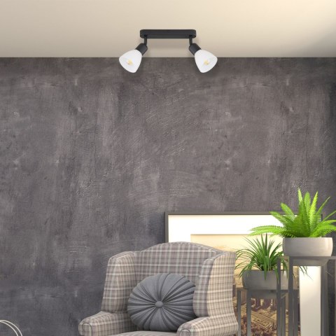 Zestaw reflektorów spot Malta czarny 2xE14 Light Prestige