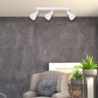 Zestaw reflektorów spot Malta biały 3xE14 Light Prestige
