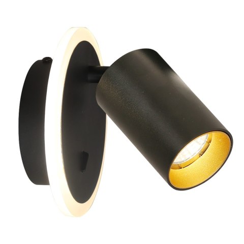 Spot Parma 1 czarny 1xGU10 LED CCT Light Prestige