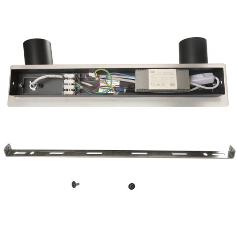 Spot Parma 2 czarny 2xGU10 LED CCT Light Prestige