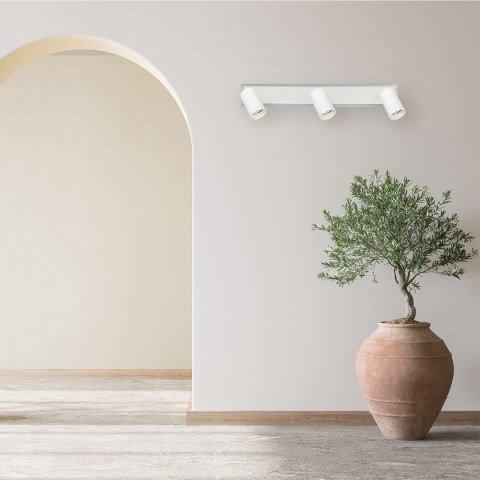 Spot Parma 3 biały 3xGU10 LED CCT Light Prestige