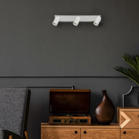 Spot Parma 3 biały 3xGU10 LED CCT Light Prestige