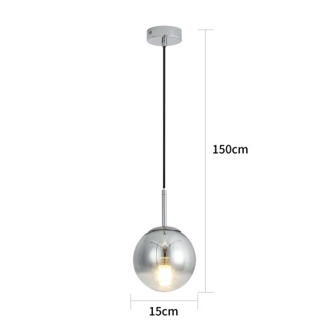 Lampa wisząca Palla chrom 1xE14 Light Prestige