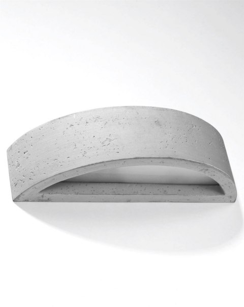 Sollux Lampa Kinkiet ATENA beton