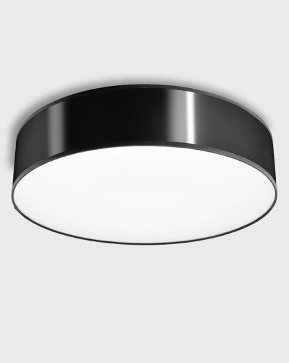 Sollux Lighting Plafon ARENA 25 czarny