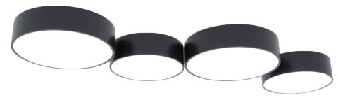 Sollux Lampa Plafon ARENA 35 szara