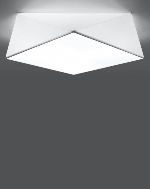Sollux Lampa Plafon HEXA 45 biały