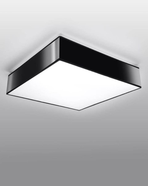 Sollux Lampa Plafon HORUS 25 czarny