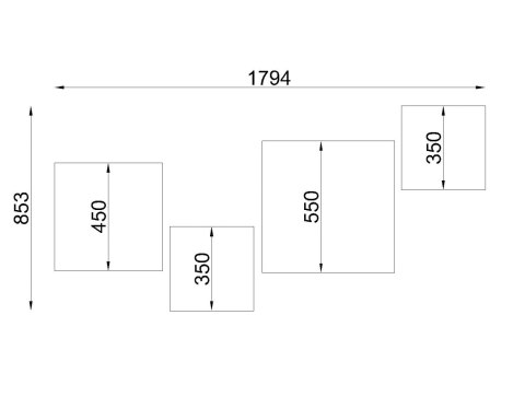 Sollux Lampa Plafon HORUS 25 szary