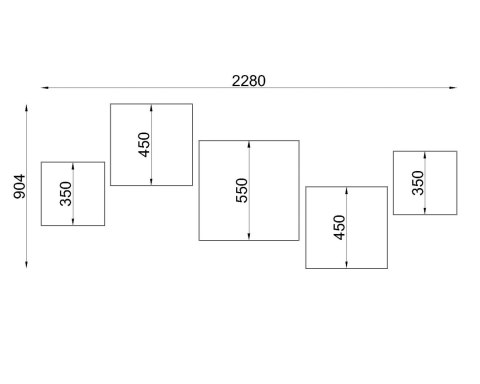Sollux Lampa Plafon HORUS 25 szary