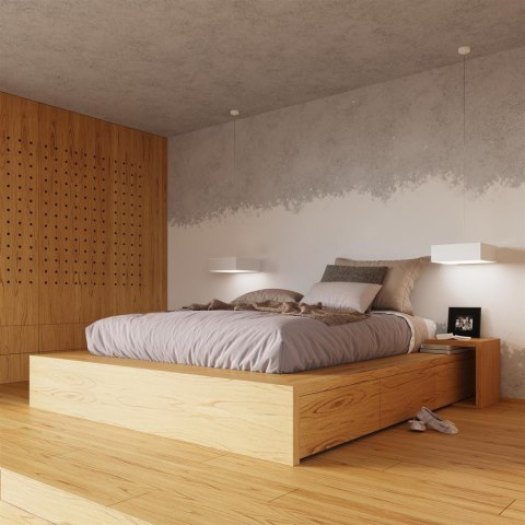 Sollux Lampa Plafon HORUS 35 biały