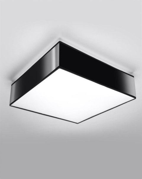Sollux Lampa Plafon HORUS 35 czarny