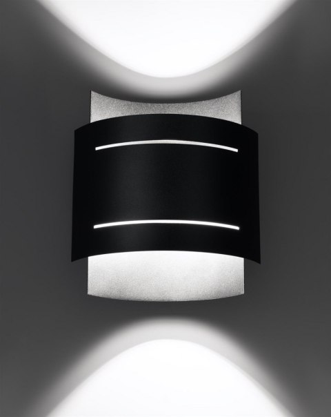 Sollux Lampa Kinkiet HESTIA czarny