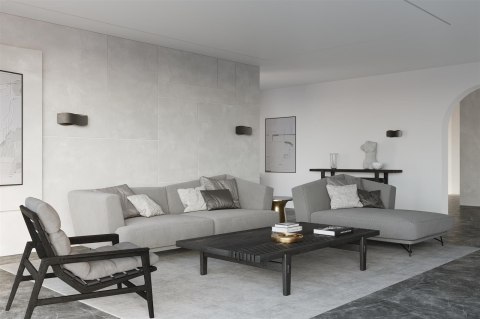 Sollux Lampa Kinkiet TILA 40 czarny