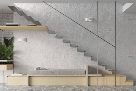 Sollux Lampa Kinkiet lakierowany VIXEN biały połysk