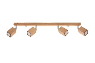 Sollux Lampa Plafon KEKE 4 dąb