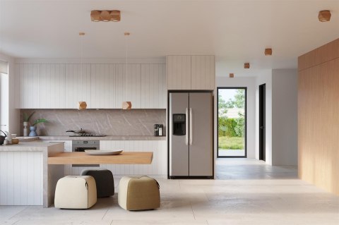 Sollux Lampa Plafon WOODY 1 naturalne drewno