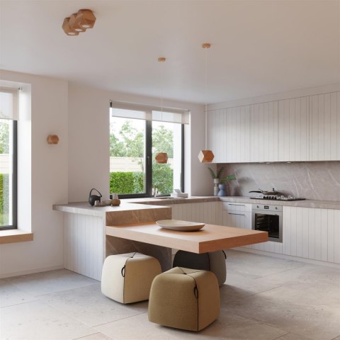 Sollux Lampa Plafon WOODY 3 naturalne drewno