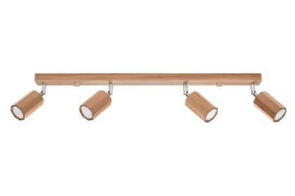 Sollux Lighting Plafon ZEKE 4 dąb