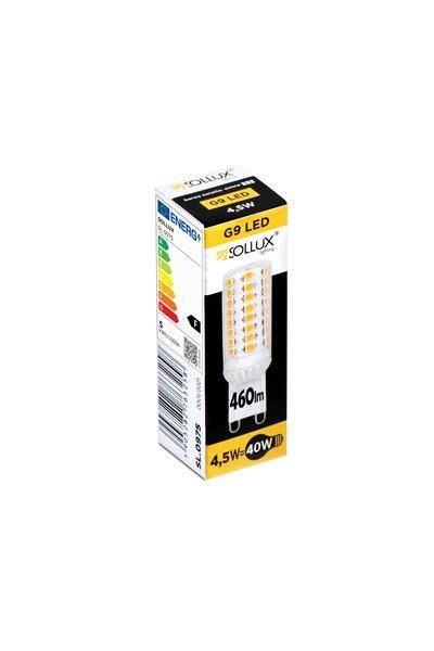 Sollux Żarówka LED G9 4000K 4,5W 460lm