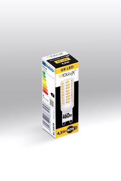 Sollux Żarówka LED G9 4000K 4,5W 460lm