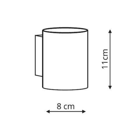 Kinkiet Oregon 1xG9 biały LP-106/1W WH