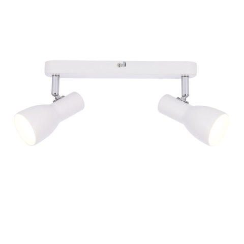 Lampa ścienna sufitowa listwa biała 2x40W Picardo 92-44181