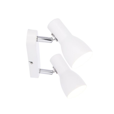 Lampa ścienna sufitowa listwa biała 2x40W Picardo 92-44181