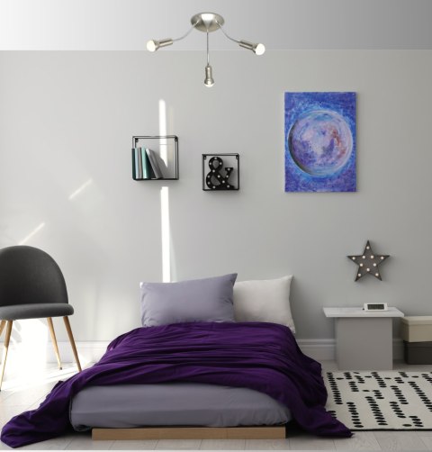 Lampa sufitowa plafon 3X40W E14 satyna nikiel ARC 98-63311