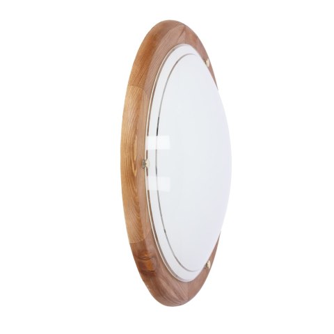 1030 LAMPA SUFITOWA PLAFON40 DREWNO STANDARD 2X60W E27 DĄB