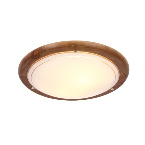 1030 LAMPA SUFITOWA PLAFON40 DREWNO STANDARD 2X60W E27 DĄB