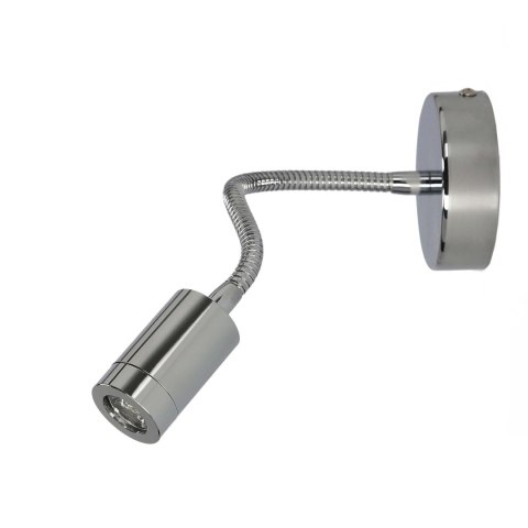 Lampa kinkiet na wysięgniku 3W LED chrom RAX 21-37435