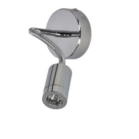 Lampa kinkiet na wysięgniku 3W LED chrom RAX 21-37435