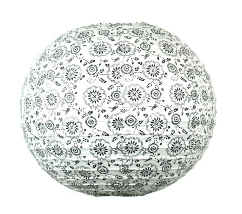 Abażur papierowy-kokon cotton 40