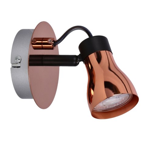 Kinkiet czarny + miedziany 50W GU10 bez żarówki Angus Candellux 91-60518
