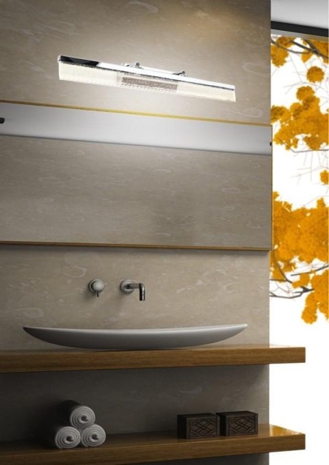 Kinkiet łazienkowy chrom LED 10W 4000K regulowany Valc Candellux 21-72870