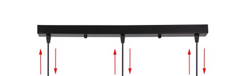 Lampa wisząca czarna Candida