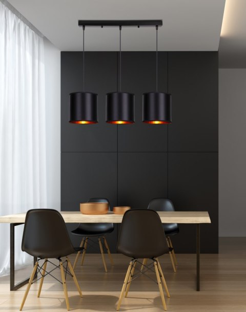 Lampa wisząca czarna Candida