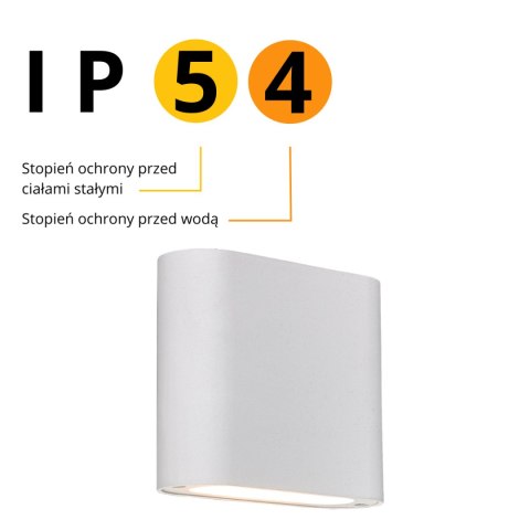 Kinkiet Sapri biały LED 4000K Light Prestige