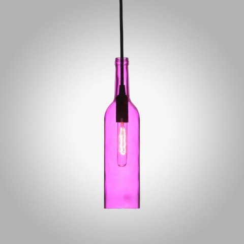 Oprawa Zwieszana V-TAC Butelka Ciemny Róż VT-7558-RO 5 Lat Gwarancji