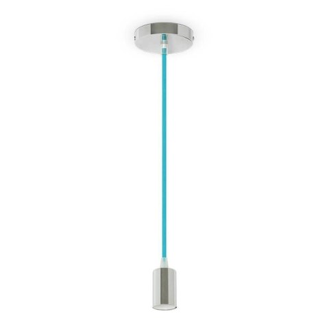 Oprawa Zwieszana V-TAC Chrom Metal Jasno Niebieski przewód VT-7338-LB 5 Lat Gwarancji