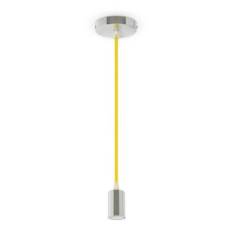 Oprawa Zwieszana V-TAC Chrom Metal Żółty przewód VT-7338-Y 5 Lat Gwarancji
