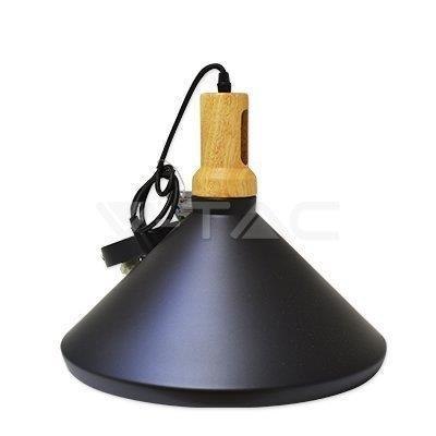 Oprawa Zwieszana V-TAC Czarna fi350 VT-7535-B 5 Lat Gwarancji