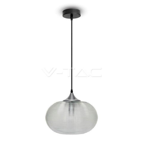 Oprawa Zwieszana V-TAC Seria Diamond Cut Szkło fi330mm VT-7350-HT 5 Lat Gwarancji