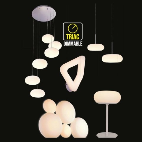 Oprawa V-TAC 25W LED fi.35cm Ściemnialna Biała VT-7352 3000K 2100lm 3 Lata Gwarancji