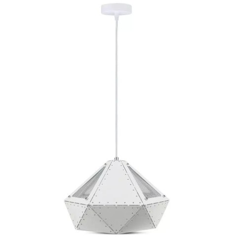 Oprawa Zwieszana V-TAC Pastel Biały Seria Pryzmat 310x180mm VT-7310-W 5 Lat Gwarancji