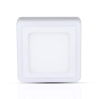 Panel LED Natynkowy V-TAC 15W Kwadrat TWIN LED VT-1509SQ 3000K 1200lm