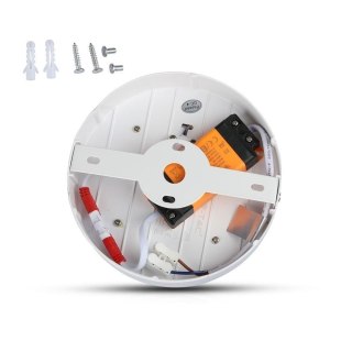 Panel LED Natynkowy V-TAC 8W Okrągły TWIN LED VT-809 6000K 560lm