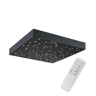 Panel V-TAC 8W LED Czarny Gwiazdy Zmiana Koloru Pilot 300x300x40mm VT-7128 2700K-6400K 900lm