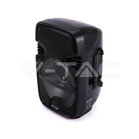 Głośnik Przenośny V-TAC 15W Mikrofon, RGB, PILOT, USB, Micro SD & FM Radio, na kółkach VT-6208